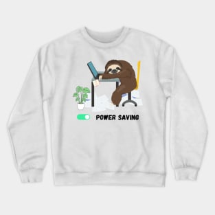 lazy sloth Crewneck Sweatshirt